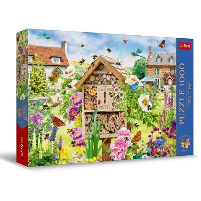 trefl Puzzle Premium Plus Čas na čaj - Casa albinelor 1000 de piese trefl Puzzle Premium Plus Čas na čaj - Casa albinelor 1000 de piese