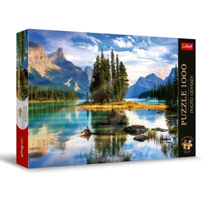 Fuego Puzzle Premium Plus - Photo Odyssey: Ostrov duchov, Kanada 1000 dielikov - Puzzle Fuego Puzzle Premium Plus - Photo Odyssey: Ostrov duchov, Kanada 1000 dielikov - Puzzle