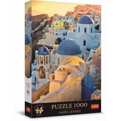 Trefl Oia Santorini 1000 darabos puzzle - Puzzle Trefl Oia Santorini 1000 darabos puzzle - Puzzle