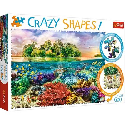 Puzzle Tropical Island Trefl Modèle 11113 - Puzzle de 600 pièces Puzzle Tropical Island Trefl Modèle 11113 - Puzzle de 600 pièces
