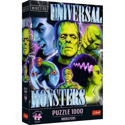 Puzzle Trefl Premium Plus 1000 – Monstres Universels Puzzle Trefl Premium Plus 1000 – Monstres Universels