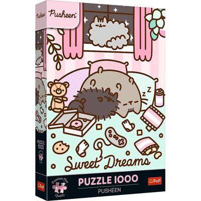 Puzzle Pusheen Trefl 1000 Piezas - Rompecabezas Puzzle Pusheen Trefl 1000 Piezas - Rompecabezas