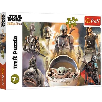Trefl 13276 Puzzle - Star Wars: The Mandalorian - 200 Stück Trefl 13276 Puzzle - Star Wars: The Mandalorian - 200 Stück