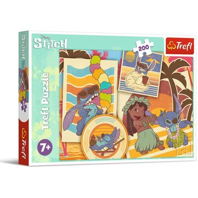 Trefl Lilo & Stitch Puzzle 200 - Puzzle Trefl Lilo & Stitch Puzzle 200 - Puzzle