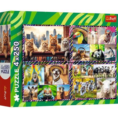 Puzzle Trefl 13313 - Animali - 250 pezzi Puzzle Trefl 13313 - Animali - 250 pezzi