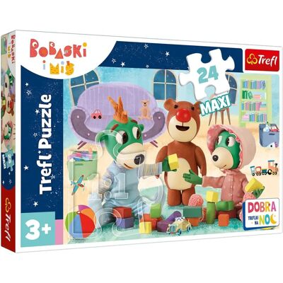 Trefl Dobrou Noc Treflici - Přehozové Puzzle Maxi 24 Dílků Trefl Dobrou Noc Treflici - Přehozové Puzzle Maxi 24 Dílků