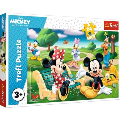 Trefl 14344 Puzzle Mickey Mouse - Unter Freunden Maxi 24 Stück - Puzzle Trefl 14344 Puzzle Mickey Mouse - Unter Freunden Maxi 24 Stück - Puzzle