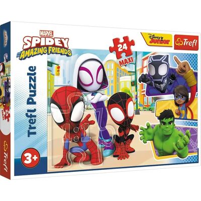 Trefl Puzzle Spidey and his Friends Maxi - Puzzle Trefl Puzzle Spidey and his Friends Maxi - Puzzle
