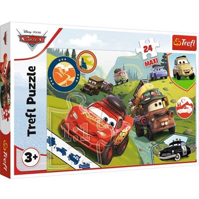 Trefl 14352 Pussel - 24 bitar, Cars 3, Utbildande Pussel Trefl 14352 Pussel - 24 bitar, Cars 3, Utbildande Pussel