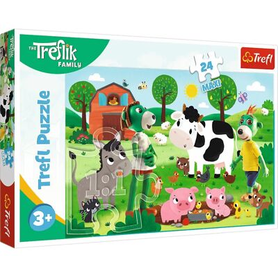Trefl 14361 Puzzle - Puzzle per bambini, 24 pezzi Trefl 14361 Puzzle - Puzzle per bambini, 24 pezzi