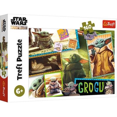 Trefl 15411 Baby Yoda Mandalorian - Puzzle 160 pièces pour enfants 6+ Trefl 15411 Baby Yoda Mandalorian - Puzzle 160 pièces pour enfants 6+