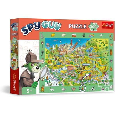 Trefl 100 piezas Juego de espía de observación - Puzzle Trefl 100 piezas Juego de espía de observación - Puzzle