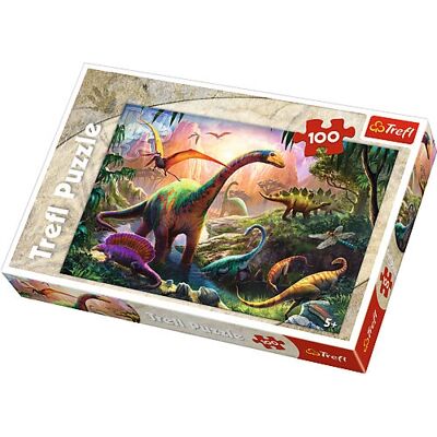 Trefl 16277 - Dinosaurier Puzzle - 100 Stück - Für Kinder & Erwachsene Trefl 16277 - Dinosaurier Puzzle - 100 Stück - Für Kinder & Erwachsene