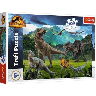 Puzzle Jurassic World Trefl - 100 Pièces Puzzle Jurassic World Trefl - 100 Pièces