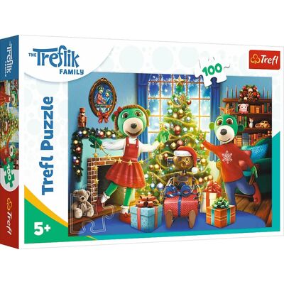Trefl 16459 Puzzle - 100 db Téli Rajzfilmek Trefl 16459 Puzzle - 100 db Téli Rajzfilmek