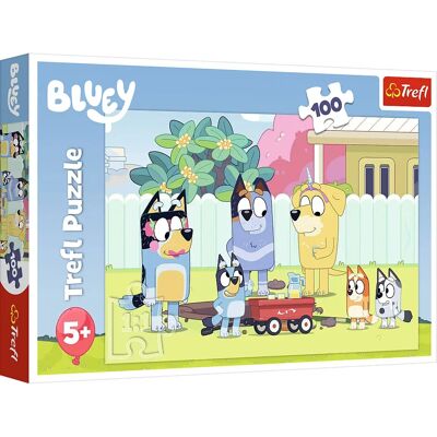 Puzzle Bluey de Trefl - 100 Pièces - Puzzle Puzzle Bluey de Trefl - 100 Pièces - Puzzle