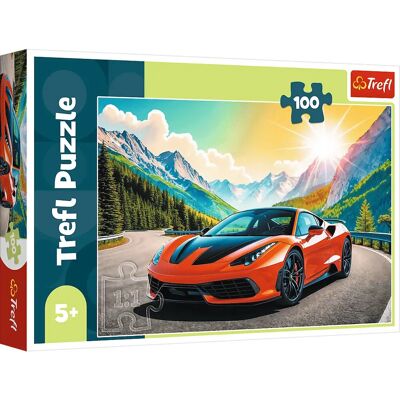 Trefl 16490 Puzzle - Kjøretøy - 100 biter puslespill for barn Trefl 16490 Puzzle - Kjøretøy - 100 biter puslespill for barn