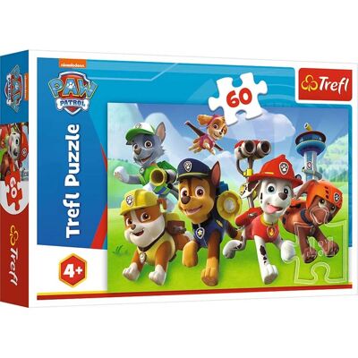 Trefl 17321 Puzzle - Paw Patrol, 60 pcs, Kids & Adults Trefl 17321 Puzzle - Paw Patrol, 60 pcs, Kids & Adults