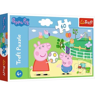 Trefl Puzzle 60 pièces - Amis Amusants - Jouet Éducatif Trefl Puzzle 60 pièces - Amis Amusants - Jouet Éducatif