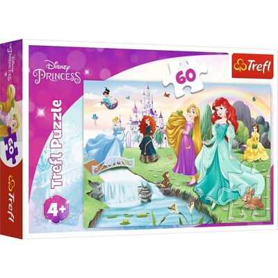 Trefl 17361 Puslespill - Disney Prinsesser 60 stk Trefl 17361 Puslespill - Disney Prinsesser 60 stk