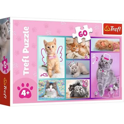 trefl Cuki kiscica 60 darab Puzzle - Puzzle trefl Cuki kiscica 60 darab Puzzle - Puzzle