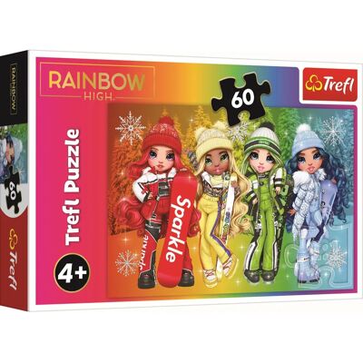 Puzzle Rainbow High: Glada Dockor - Pussel Puzzle Rainbow High: Glada Dockor - Pussel