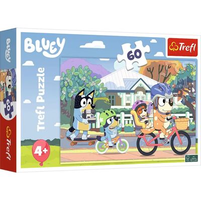 Trefl 17384 Bluey Puzzle - 60 pcs Cartoon Jigsaw Trefl 17384 Bluey Puzzle - 60 pcs Cartoon Jigsaw