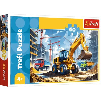 Trefl 17406 Puzzle - Színes Járművek - 60 Részes - Gyerek Puzzle Trefl 17406 Puzzle - Színes Járművek - 60 Részes - Gyerek Puzzle