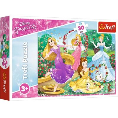 Trefl 18267 Puzzle - Disney Prinzessinnen, 30 Stück, Puzzel Trefl 18267 Puzzle - Disney Prinzessinnen, 30 Stück, Puzzel