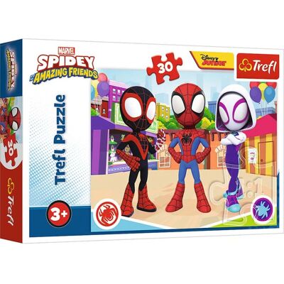 Trefl 18285 Puzzel Spidey en zijn geweldige vrienden - Puzzel Trefl 18285 Puzzel Spidey en zijn geweldige vrienden - Puzzel