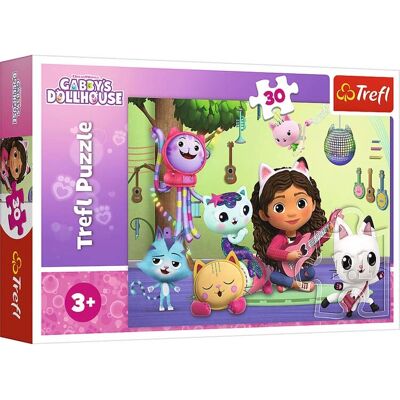 Trefl 18301 Puzzel - Gabby's Dollhouse 30 stuks Trefl 18301 Puzzel - Gabby's Dollhouse 30 stuks