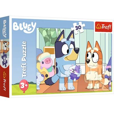 Trefl 18324 Bluey Puzzle - 30 darab - Oktató játék Trefl 18324 Bluey Puzzle - 30 darab - Oktató játék