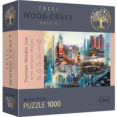 Trefl Model 20147 Drewniane Puzzle Nowy Jork - Puzzle Trefl Model 20147 Drewniane Puzzle Nowy Jork - Puzzle