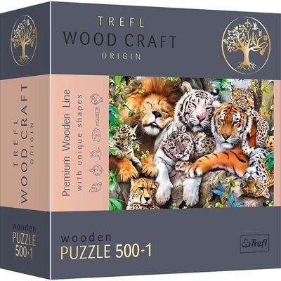 Trefl Modell 20152 Tierkontur Holzpuzzle - 501 Teile Trefl Modell 20152 Tierkontur Holzpuzzle - 501 Teile
