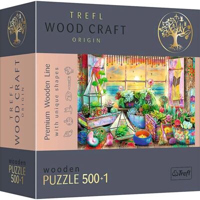 Puzzle Dom na Plaży Trefl - 500 Elementów Drewniane Puzzle Dom na Plaży Trefl - 500 Elementów Drewniane