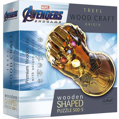 Trefl 20174 Puzzle - Infinity Gauntlet - 500+5 Stück Holz Doppelseitiges Puzzle Trefl 20174 Puzzle - Infinity Gauntlet - 500+5 Stück Holz Doppelseitiges Puzzle