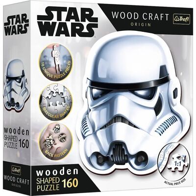 Puzzle Trefl 20188 - Casco Stormtrooper - 160 pezzi Puzzle Trefl 20188 - Casco Stormtrooper - 160 pezzi
