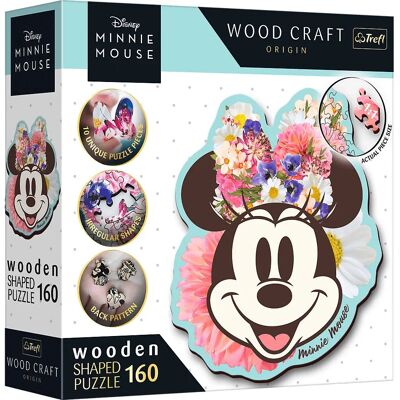 Trefl Minnie Mouse Konturpuzzle 160 Stück Trefl Minnie Mouse Konturpuzzle 160 Stück