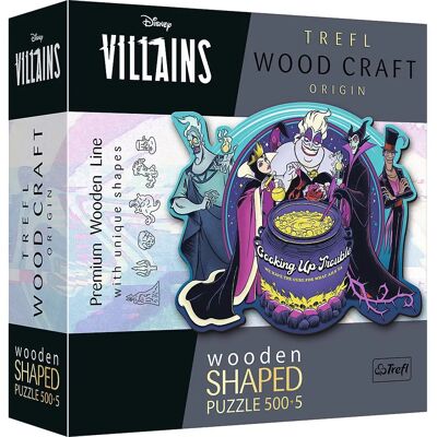 Puzzle in legno Disney Villains - 505 pezzi Puzzle in legno Disney Villains - 505 pezzi