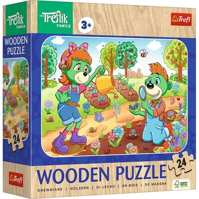 Trefl 20263 Rompecabezas - Madera 24 piezas - Dibujos Animados - Puzzle Trefl 20263 Rompecabezas - Madera 24 piezas - Dibujos Animados - Puzzle