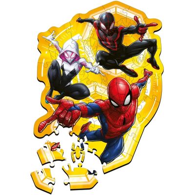 Trefl Spider-Man Houten Puzzel - 50 Stukken Trefl Spider-Man Houten Puzzel - 50 Stukken