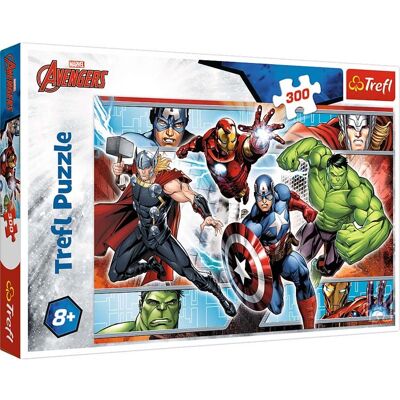Trefl Puzzle 300 pcs - Avengers Enfants - Écologique Trefl Puzzle 300 pcs - Avengers Enfants - Écologique