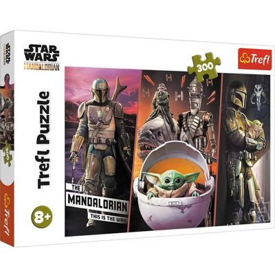 Trefl Modell 300T Baby Yoda Star Wars Puzzle - Puzzle Trefl Modell 300T Baby Yoda Star Wars Puzzle - Puzzle