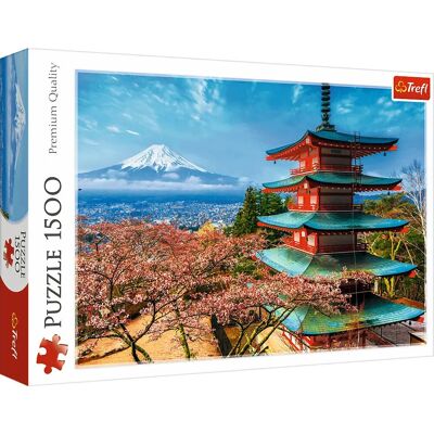 Trefl Mount Fuji 1500 osaa Palapeli - Puzzle Trefl Mount Fuji 1500 osaa Palapeli - Puzzle