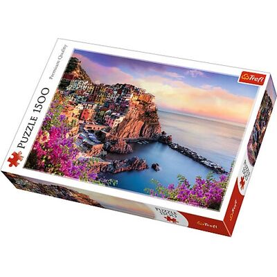 Trefl 26137 Puzzle - 1500 pezzi - Puzzle - Scena di Manarola Italia Trefl 26137 Puzzle - 1500 pezzi - Puzzle - Scena di Manarola Italia