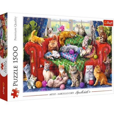 Puzzle Trefl 26198 - 1500 Pièces Animaux Puzzle Trefl 26198 - 1500 Pièces Animaux