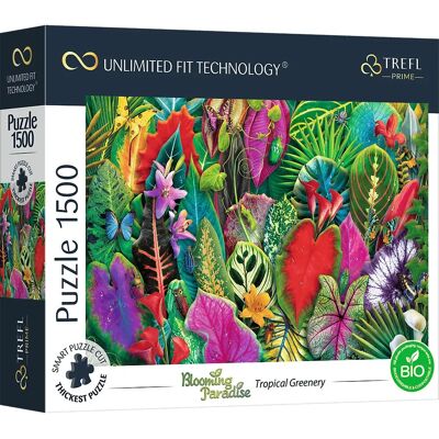 Puzzle Tropikalny Ogród Trefl 1500 Elementów - Jigsaw Puzzle Tropikalny Ogród Trefl 1500 Elementów - Jigsaw