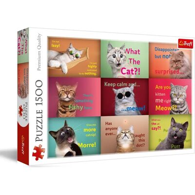 Trefl Modello 26212 - Ritratti divertenti di gatti Puzzle Trefl Modello 26212 - Ritratti divertenti di gatti Puzzle