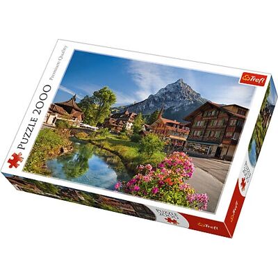 Trefl 27089 Puzzle - Nyári Alpok - 2000 darab - Puzzle Trefl 27089 Puzzle - Nyári Alpok - 2000 darab - Puzzle