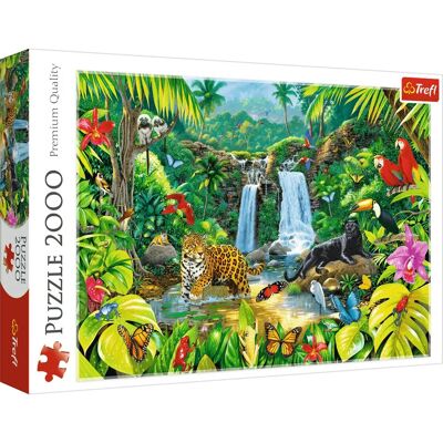 Trefl Tropischer Regenwald Puzzle 2000 Stück - Puzzle Trefl Tropischer Regenwald Puzzle 2000 Stück - Puzzle